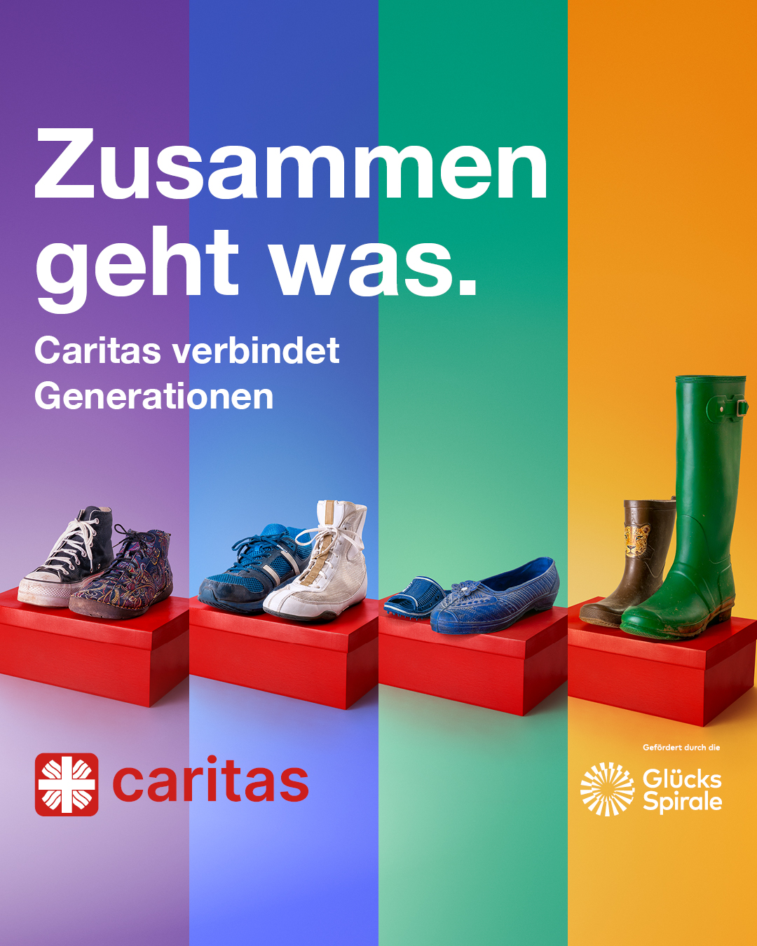 Caritas Kampagne 2026 Regenbogen