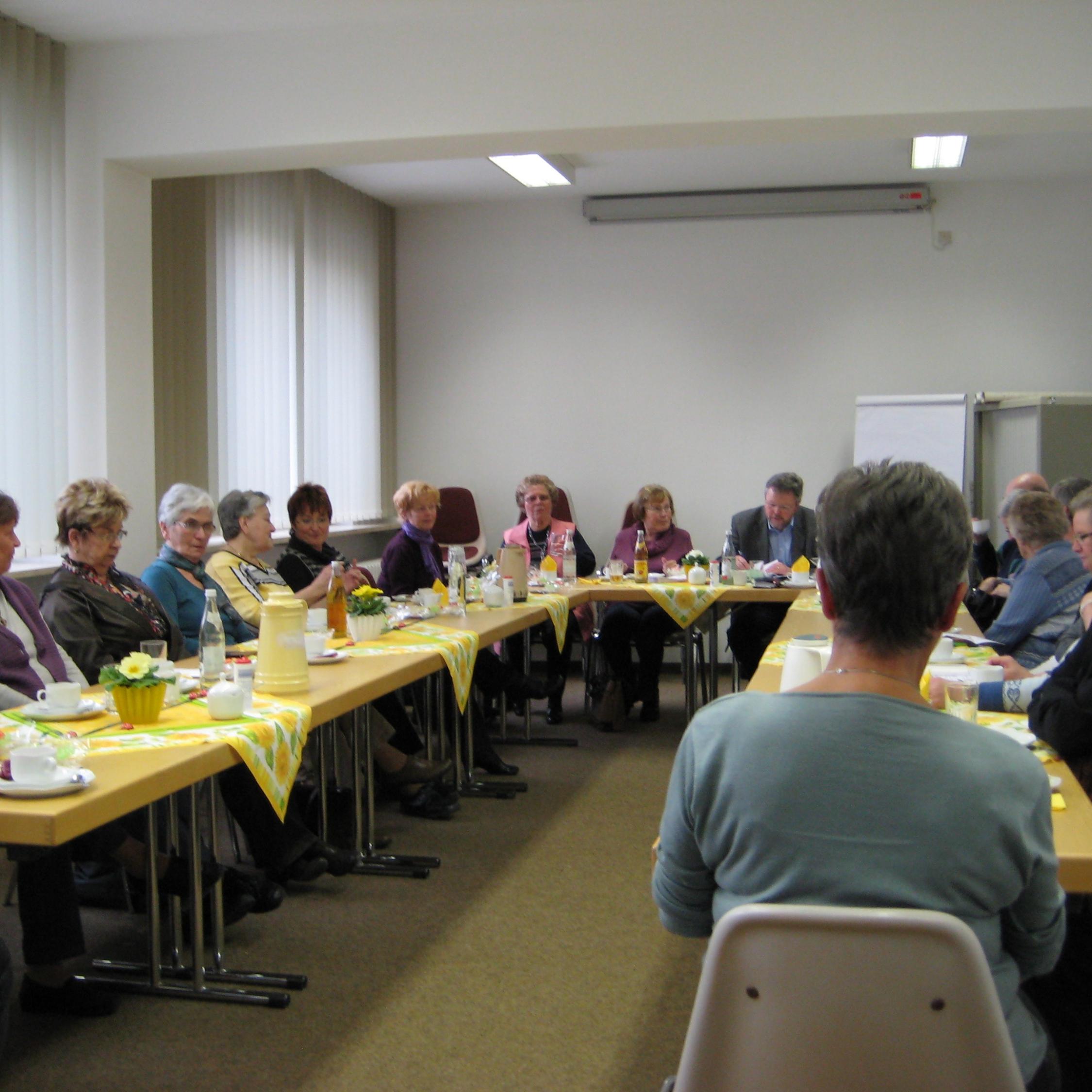 Treffen für ehrenamtliche Mitarbeiter/innen beim Caritasverband Hof