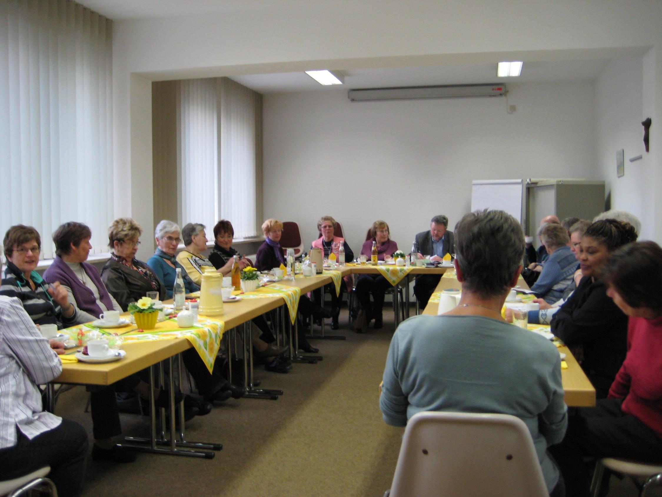 Treffen für ehrenamtliche Mitarbeiter/innen beim Caritasverband Hof